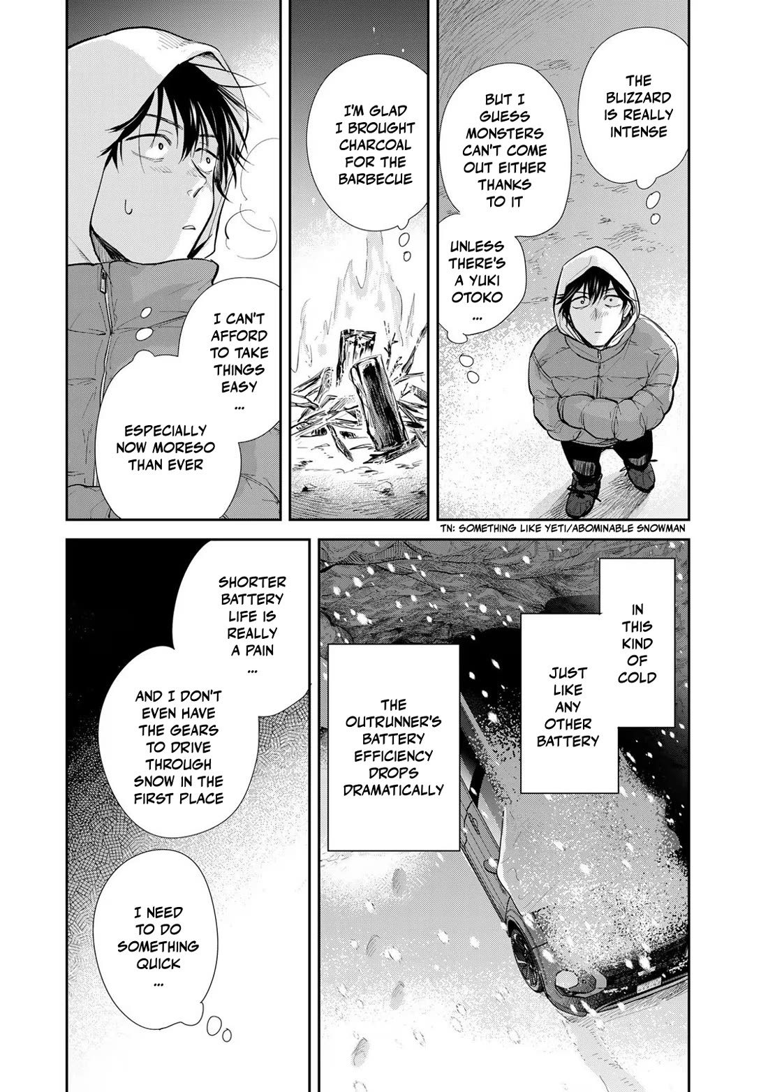 Otherworldly Overnight in the Car: Outrunner PHEV Chapter 16 page 25 - Chapter 16: Determination to Not Run Away