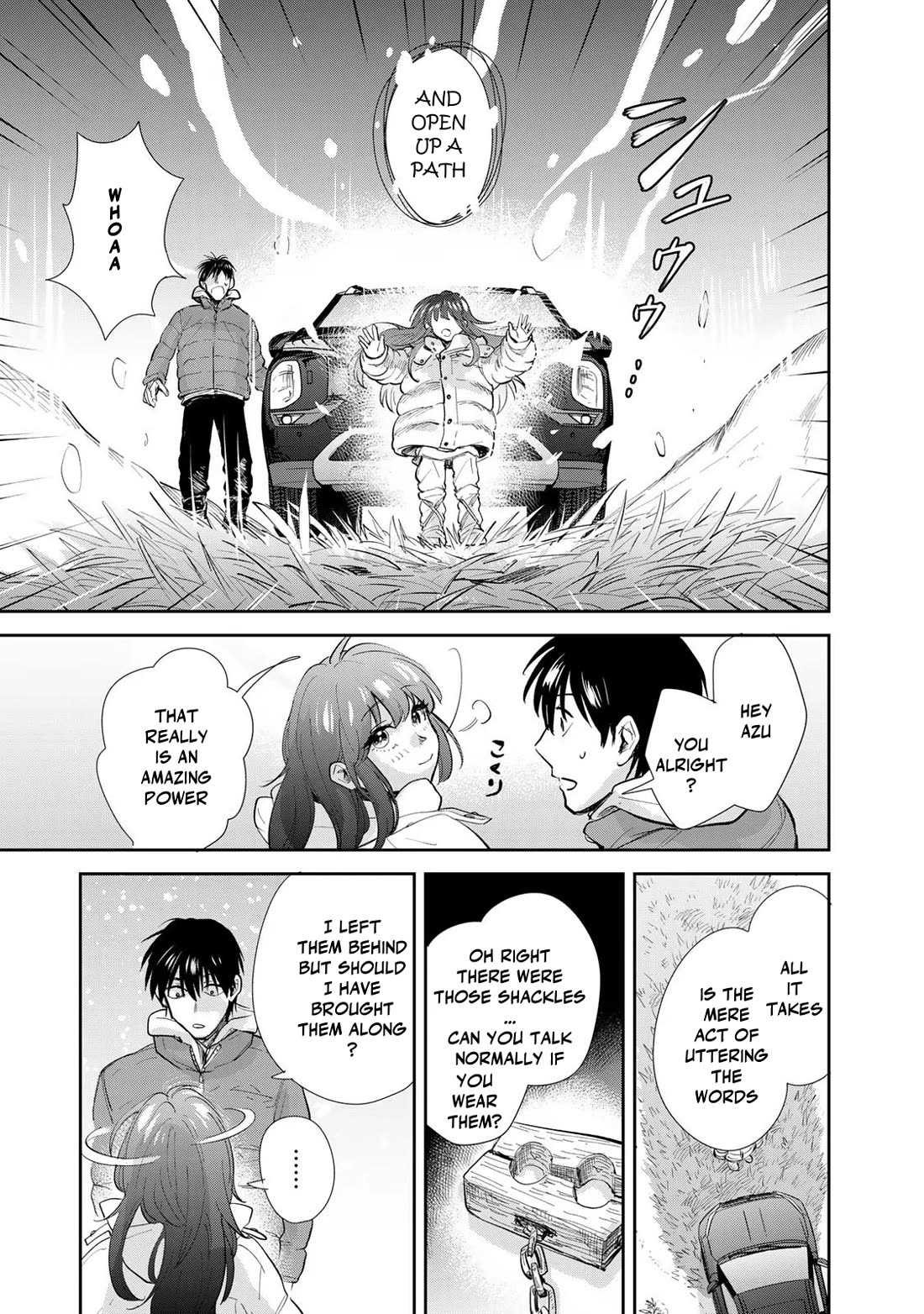 Otherworldly Overnight in the Car: Outrunner PHEV Chapter 17 page 20 - Chapter 17: Facing Head-On