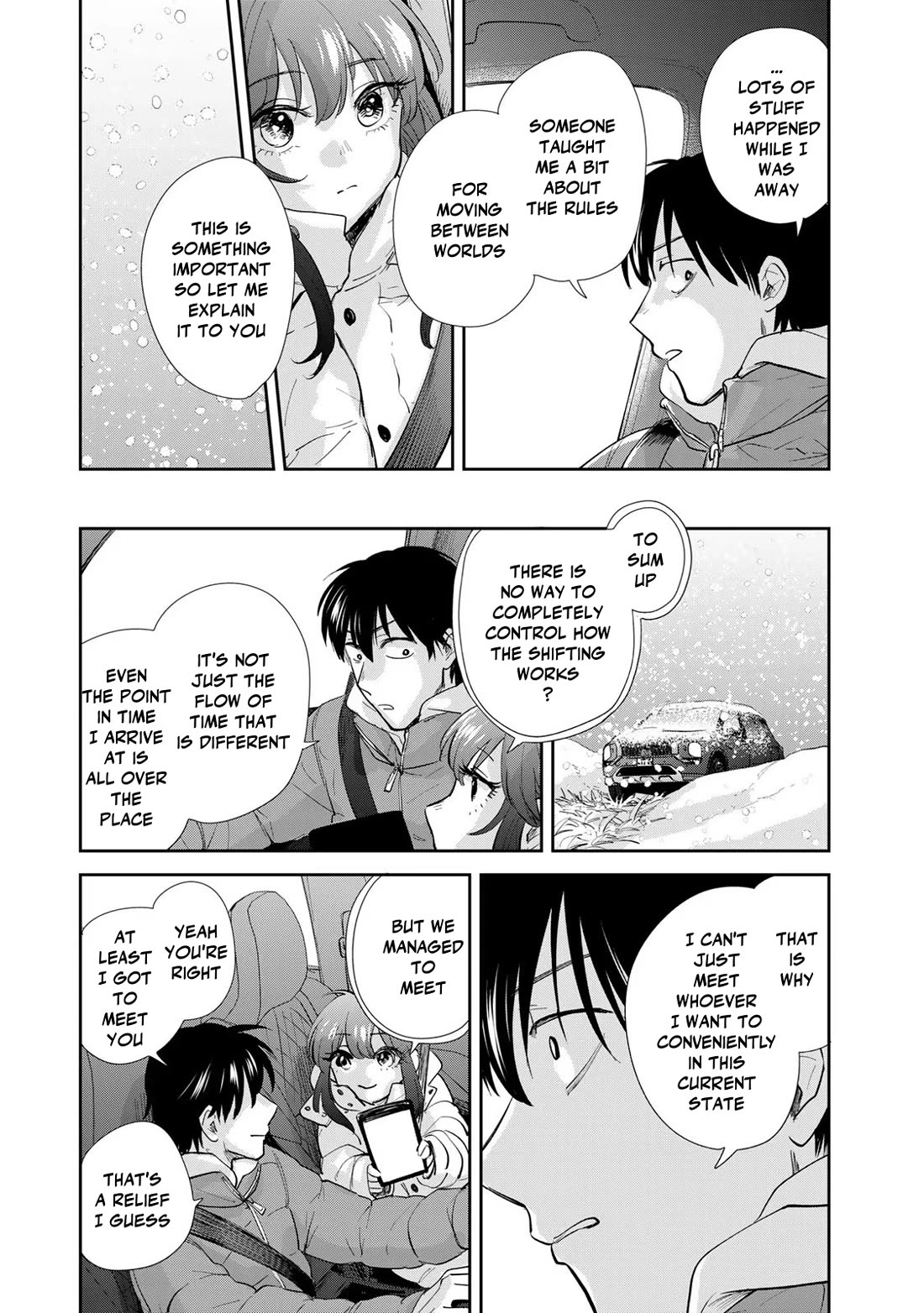 Otherworldly Overnight in the Car: Outrunner PHEV Chapter 17 page 22 - Chapter 17: Facing Head-On