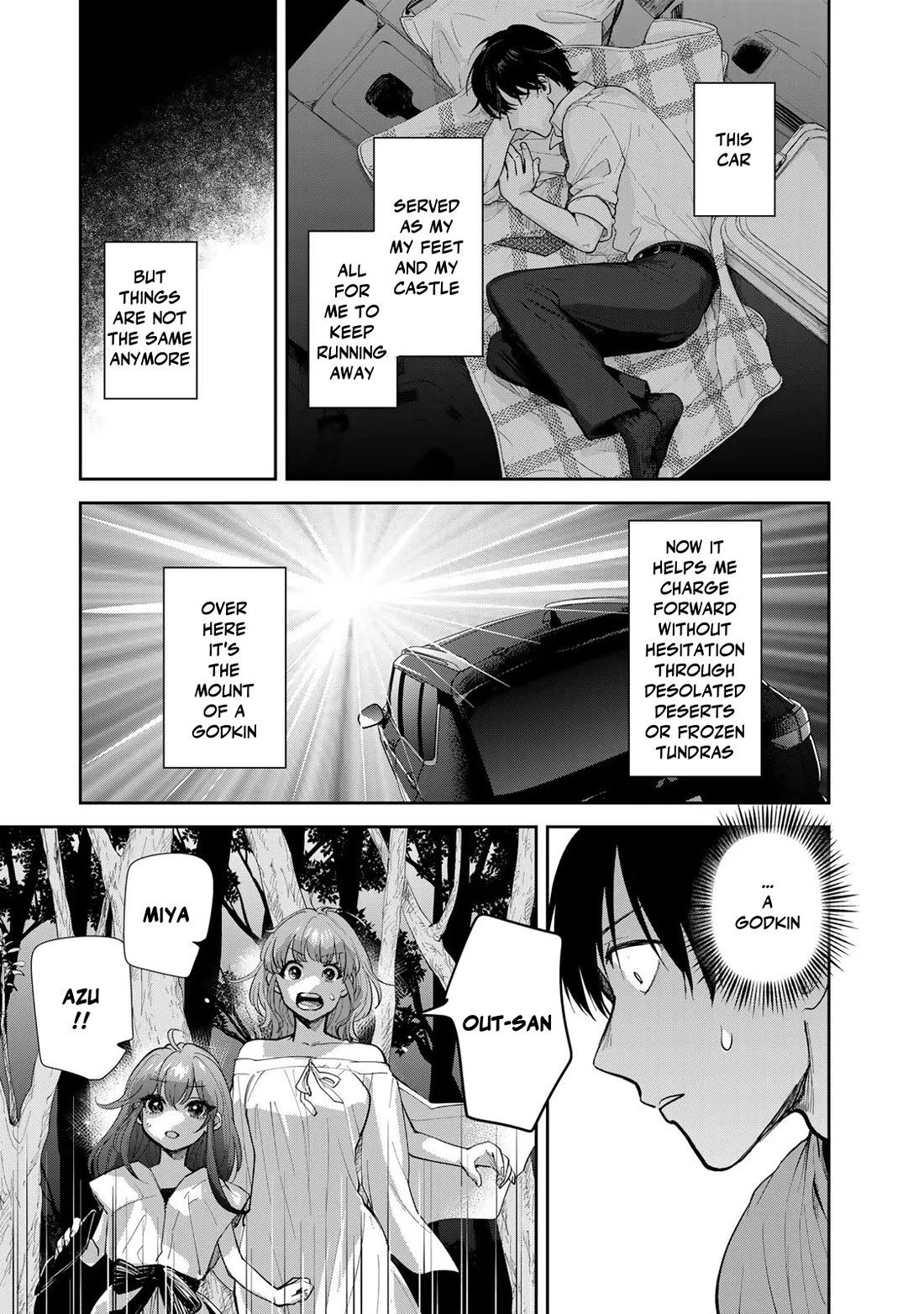Otherworldly Overnight in the Car: Outrunner PHEV Chapter 22 page 13 - Chapter 22: Beyond the Prophecy
