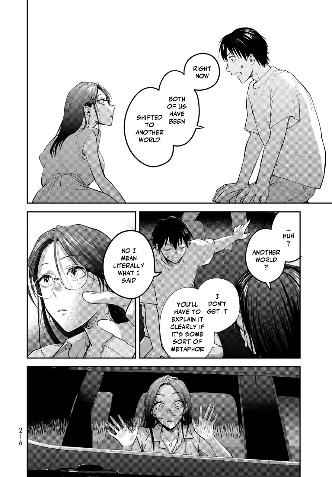 Otherworldly Overnight in the Car: Outrunner PHEV Chapter 26 page 10 - Chapter 26: A Town in Another World