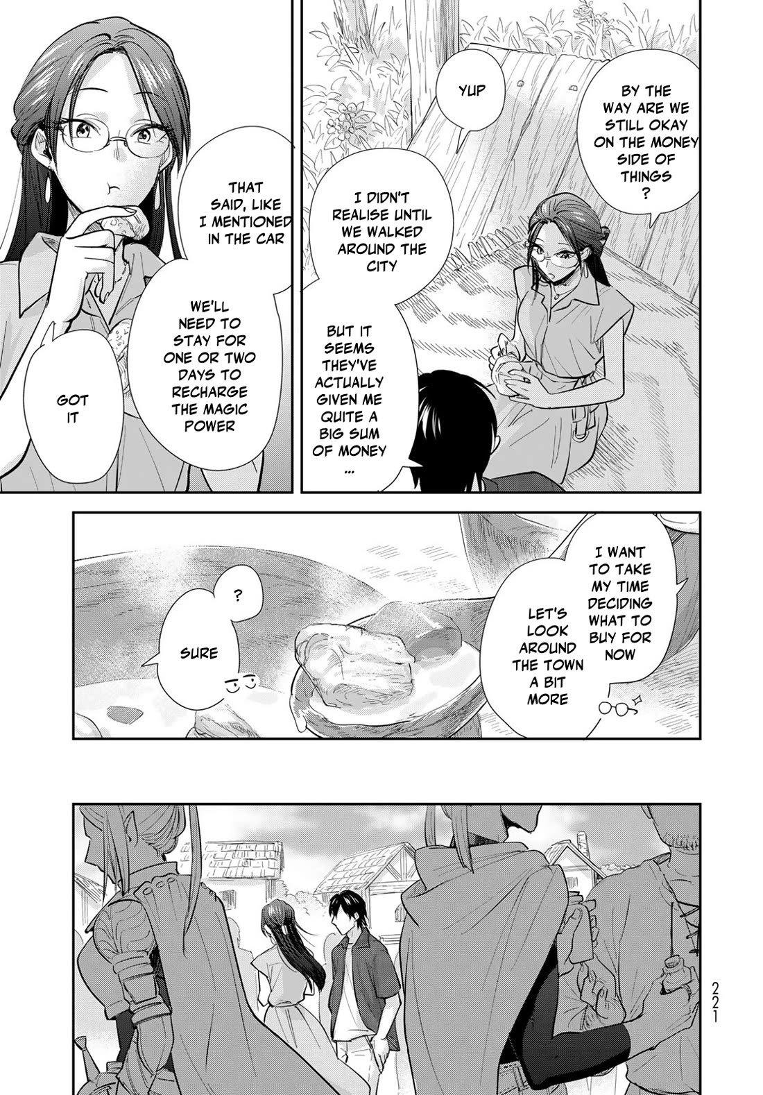 Otherworldly Overnight in the Car: Outrunner PHEV Chapter 26 page 15 - Chapter 26: A Town in Another World