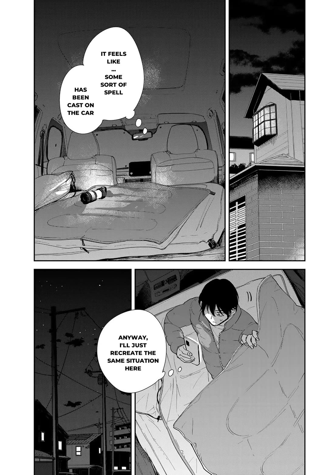 Otherworldly Overnight in the Car: Outrunner PHEV Chapter 4 page 12 - Chapter 4: What I can Do