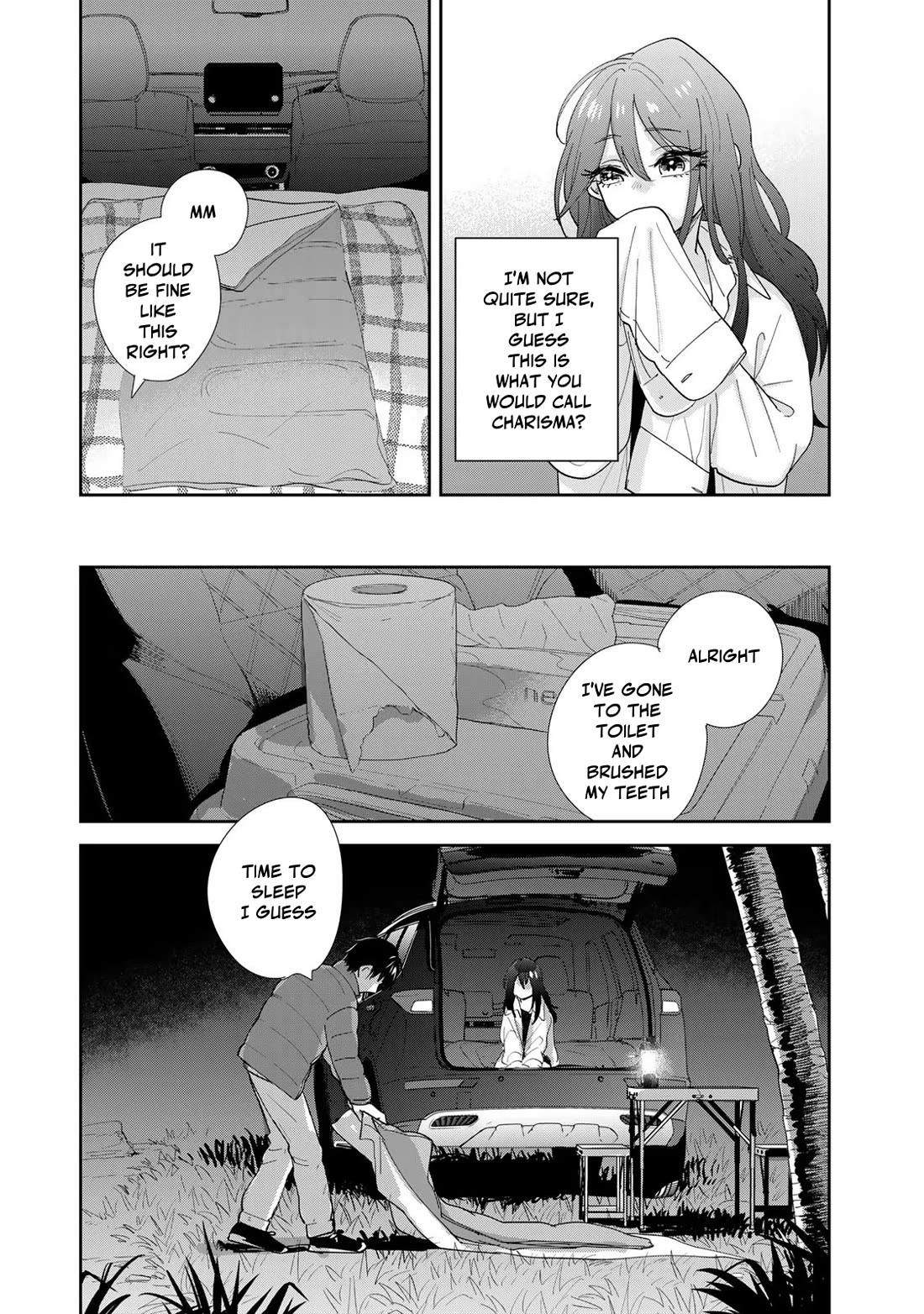 Otherworldly Overnight in the Car: Outrunner PHEV Chapter 6 page 19 - Chapter 6: The Second Car Camping