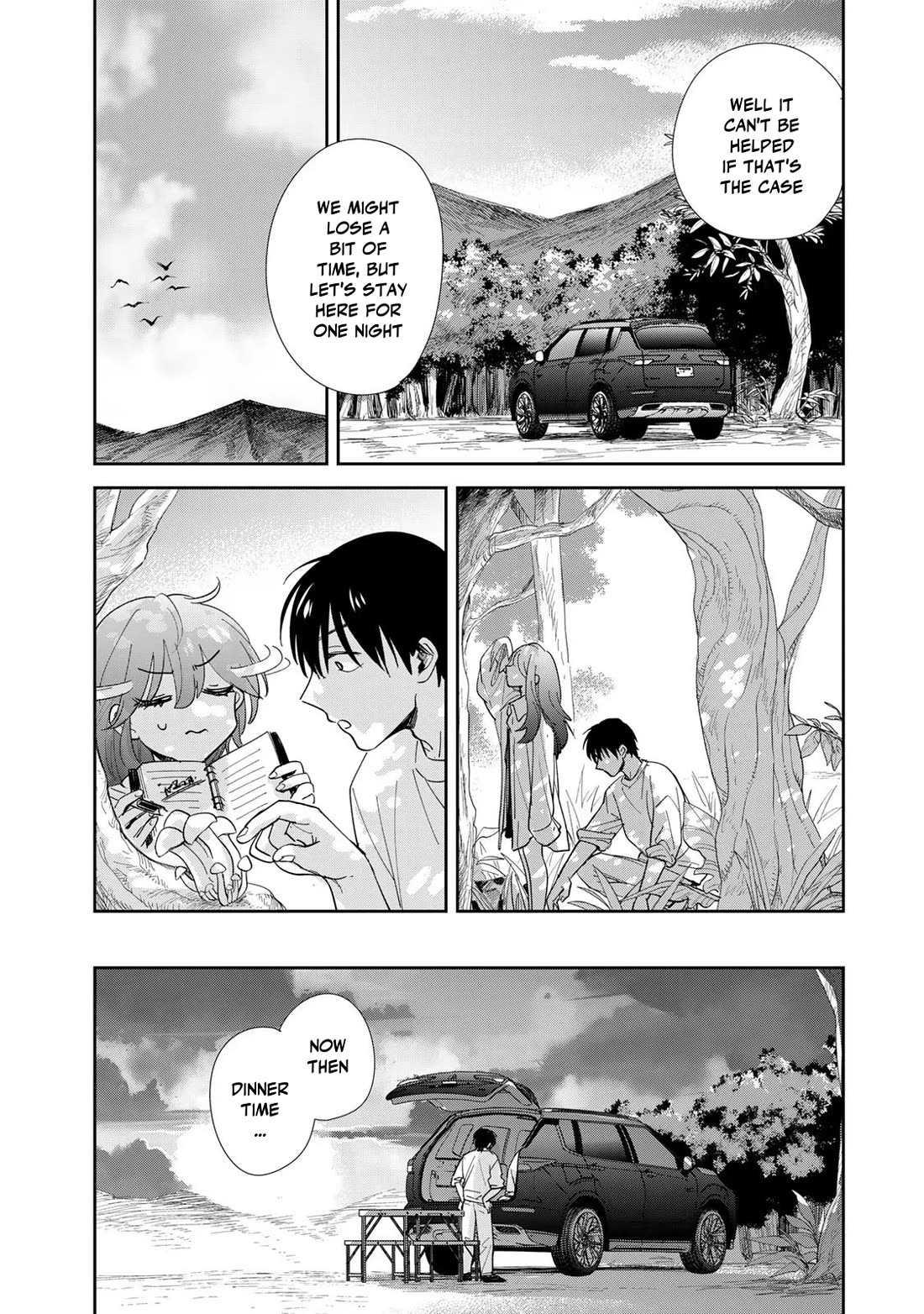 Otherworldly Overnight in the Car: Outrunner PHEV Chapter 7 page 10 - Chapter 7: Staying Up Late