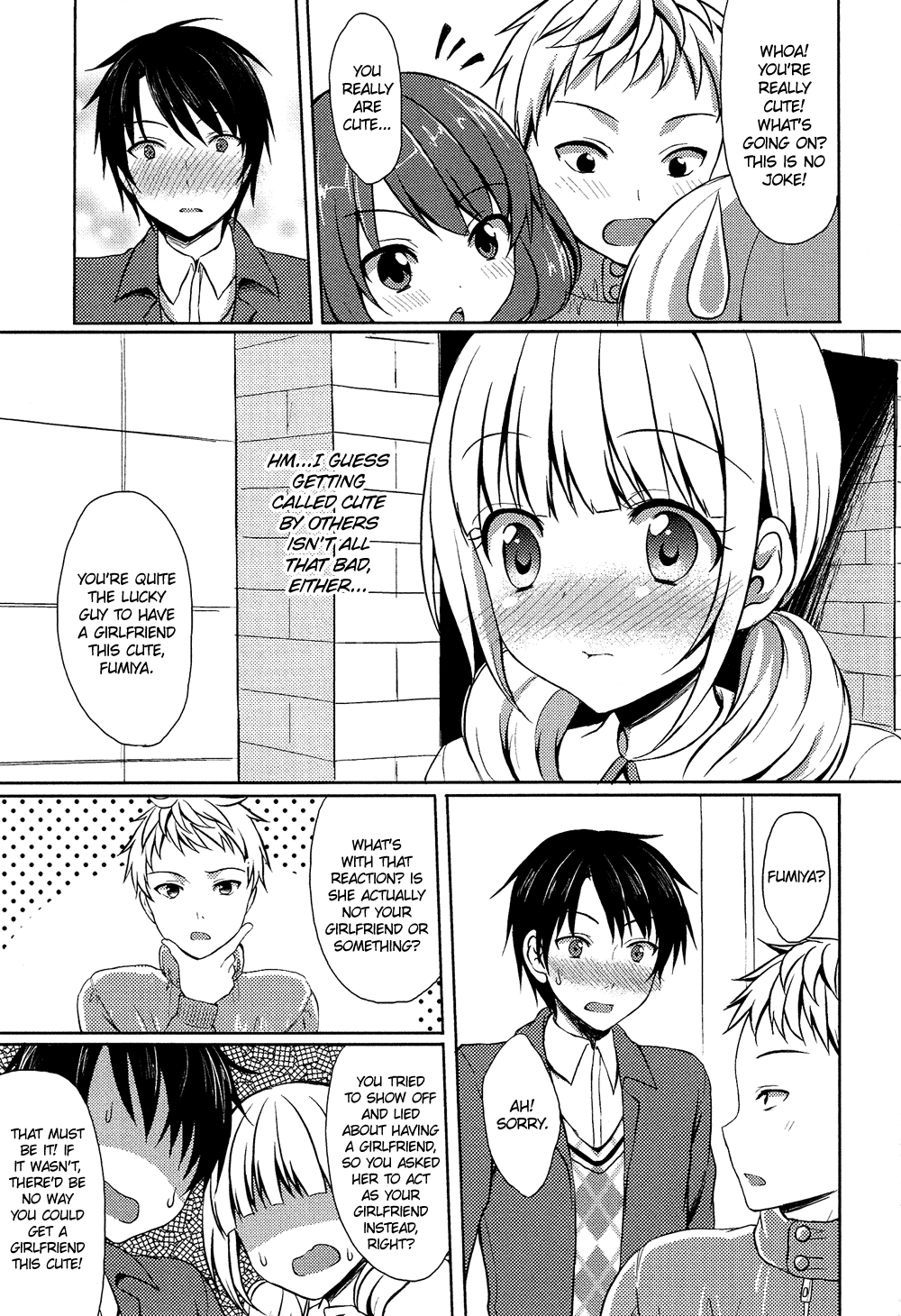 Oto Koi Chapter 1.2 page 14 - Chapter 1 v2 : Kanojo no Furi