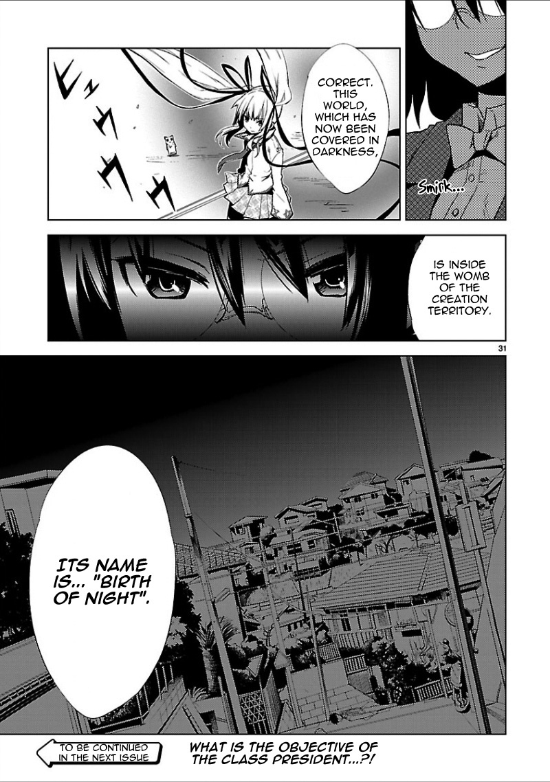 Oto x Maho Chapter 16 page 35 - Chapter 16: Birth Of Night