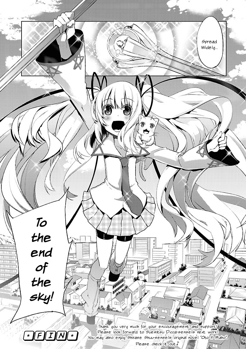 Oto x Maho Chapter 20 page 34 - Chapter 20: Spread Widely To The End Of the Sky! [END]