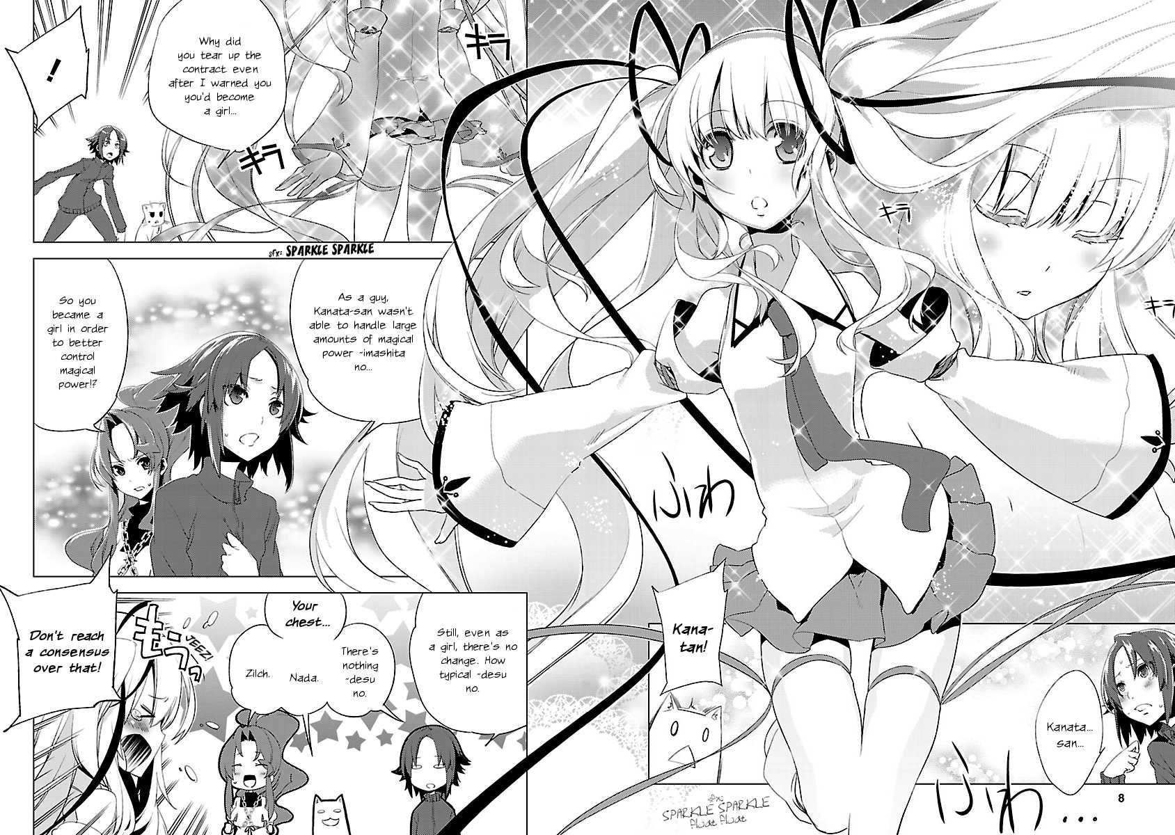 Oto x Maho Chapter 20 page 8 - Chapter 20: Spread Widely To The End Of the Sky! [END]
