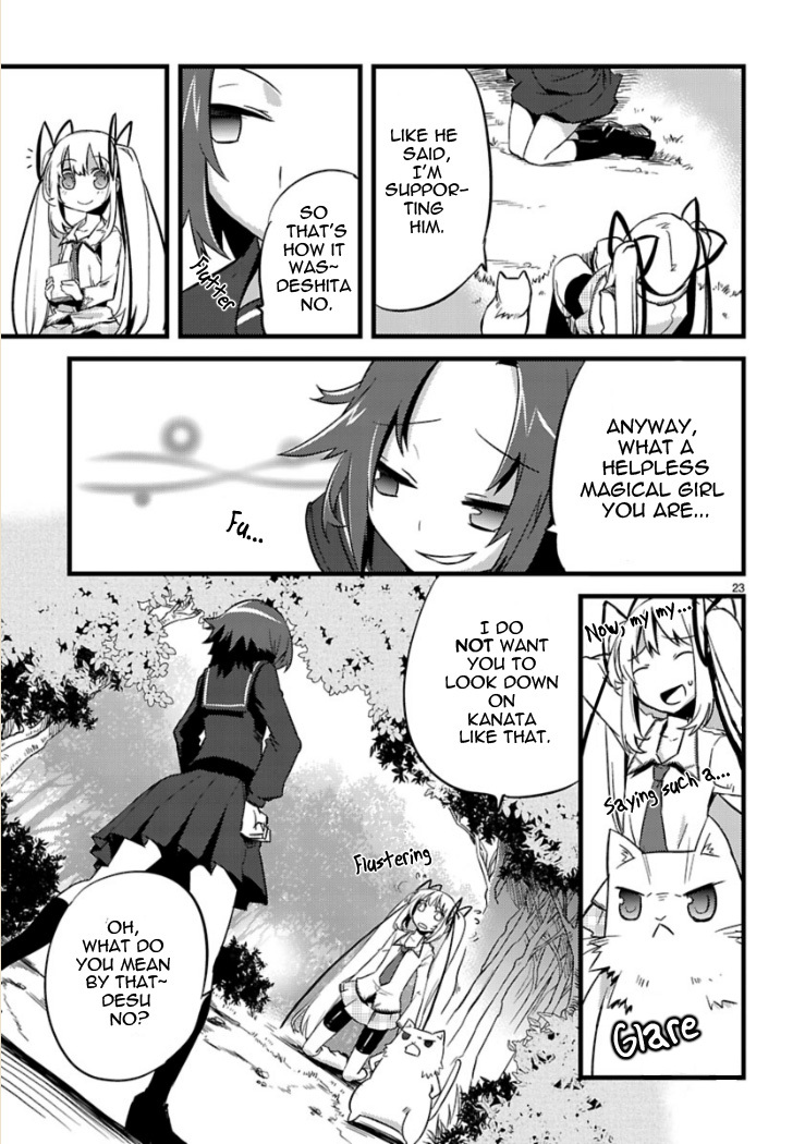Oto x Maho Chapter 3 page 25 - Chapter 3: You Are A Magical Girl, Aren't You?