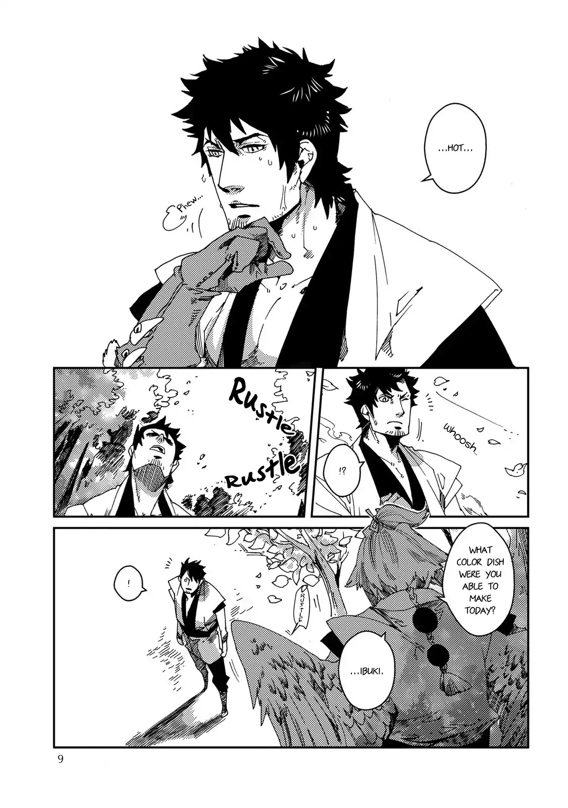 Otogi (Hayate Kuku) Chapter 1 page 11 - Chapter 1: Poetry of the Blue Wind
