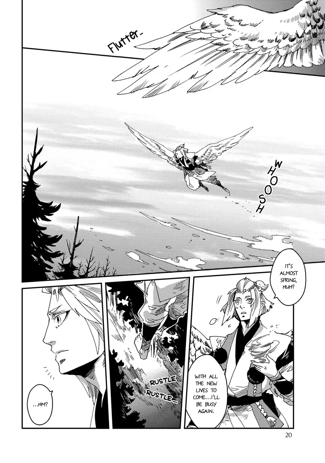 Otogi (Hayate Kuku) Chapter 1 page 22 - Chapter 1: Poetry of the Blue Wind