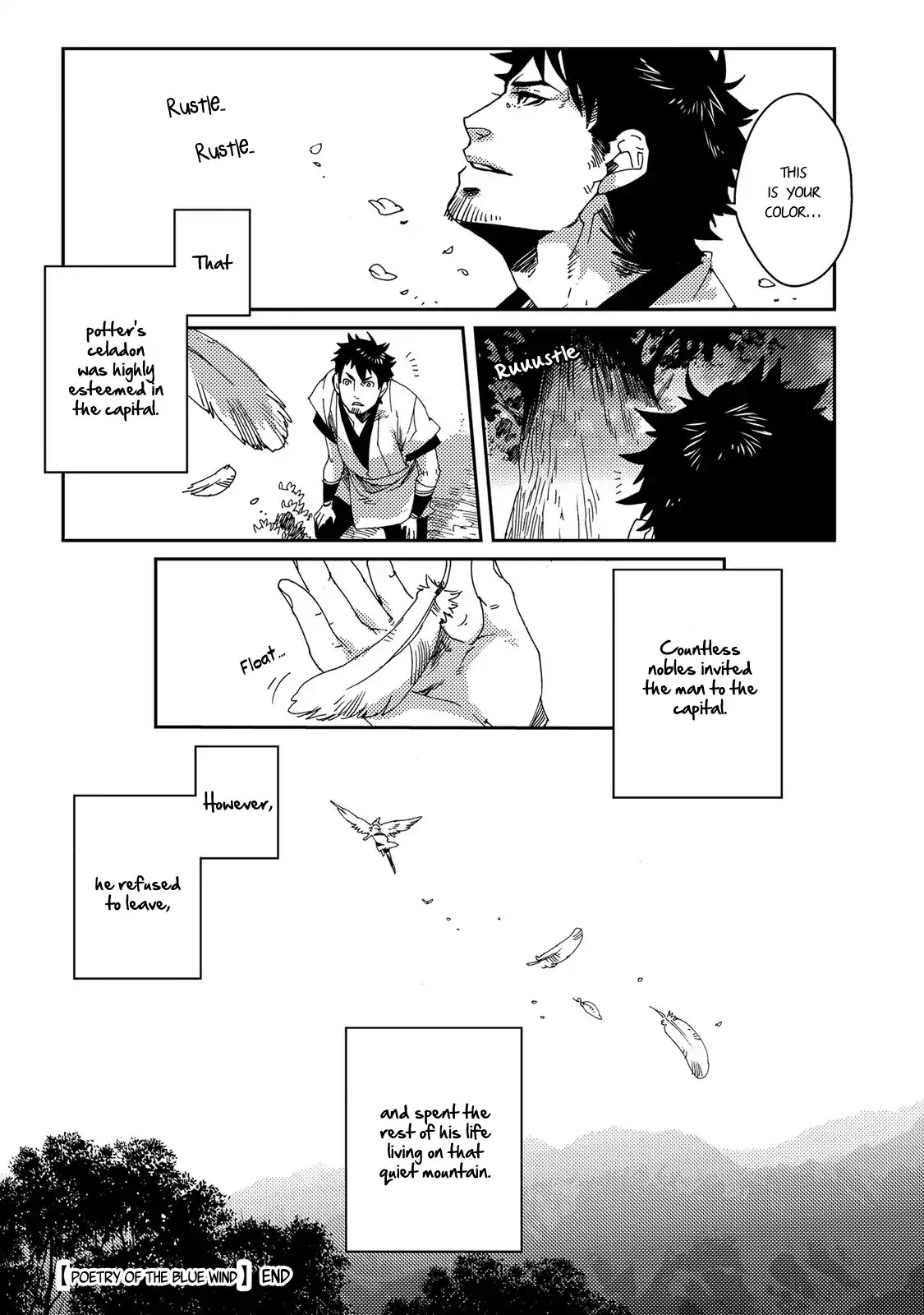 Otogi (Hayate Kuku) Chapter 1 page 38 - Chapter 1: Poetry of the Blue Wind