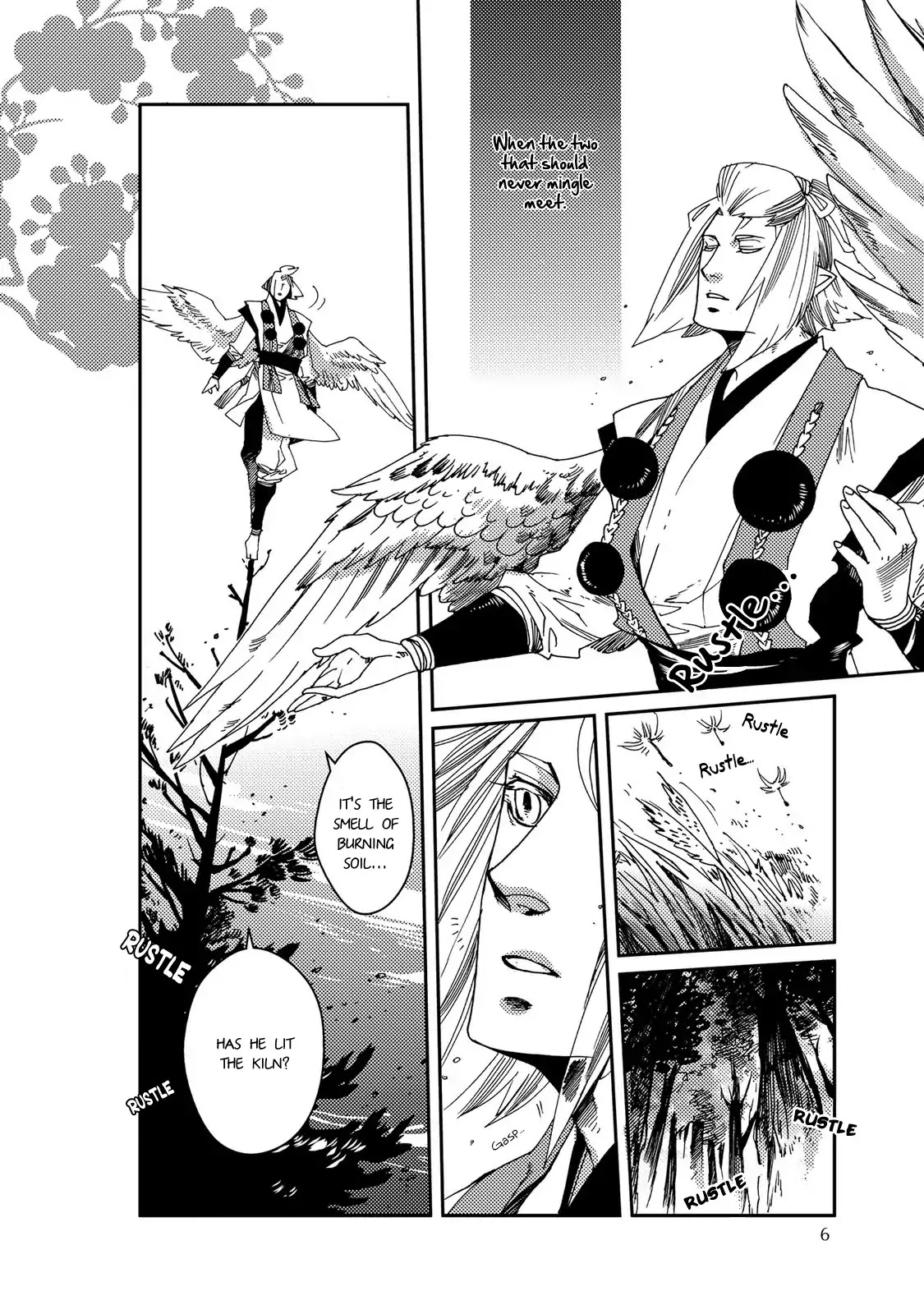 Otogi (Hayate Kuku) Chapter 1 page 8 - Chapter 1: Poetry of the Blue Wind
