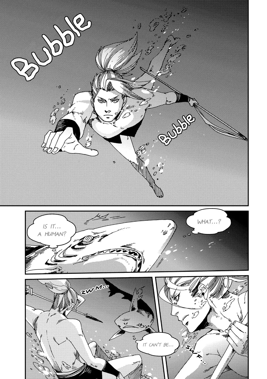 Otogi (Hayate Kuku) Chapter 2 page 10 - Chapter 2: To The Bottom Of The Sea