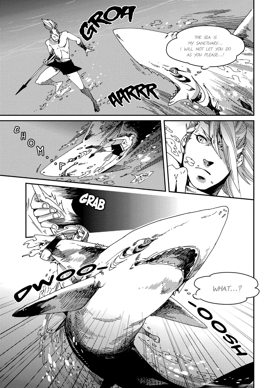 Otogi (Hayate Kuku) Chapter 2 page 12 - Chapter 2: To The Bottom Of The Sea