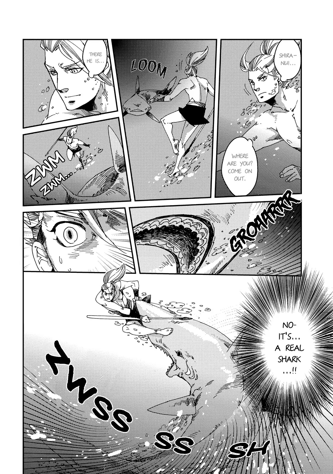 Otogi (Hayate Kuku) Chapter 2 page 21 - Chapter 2: To The Bottom Of The Sea