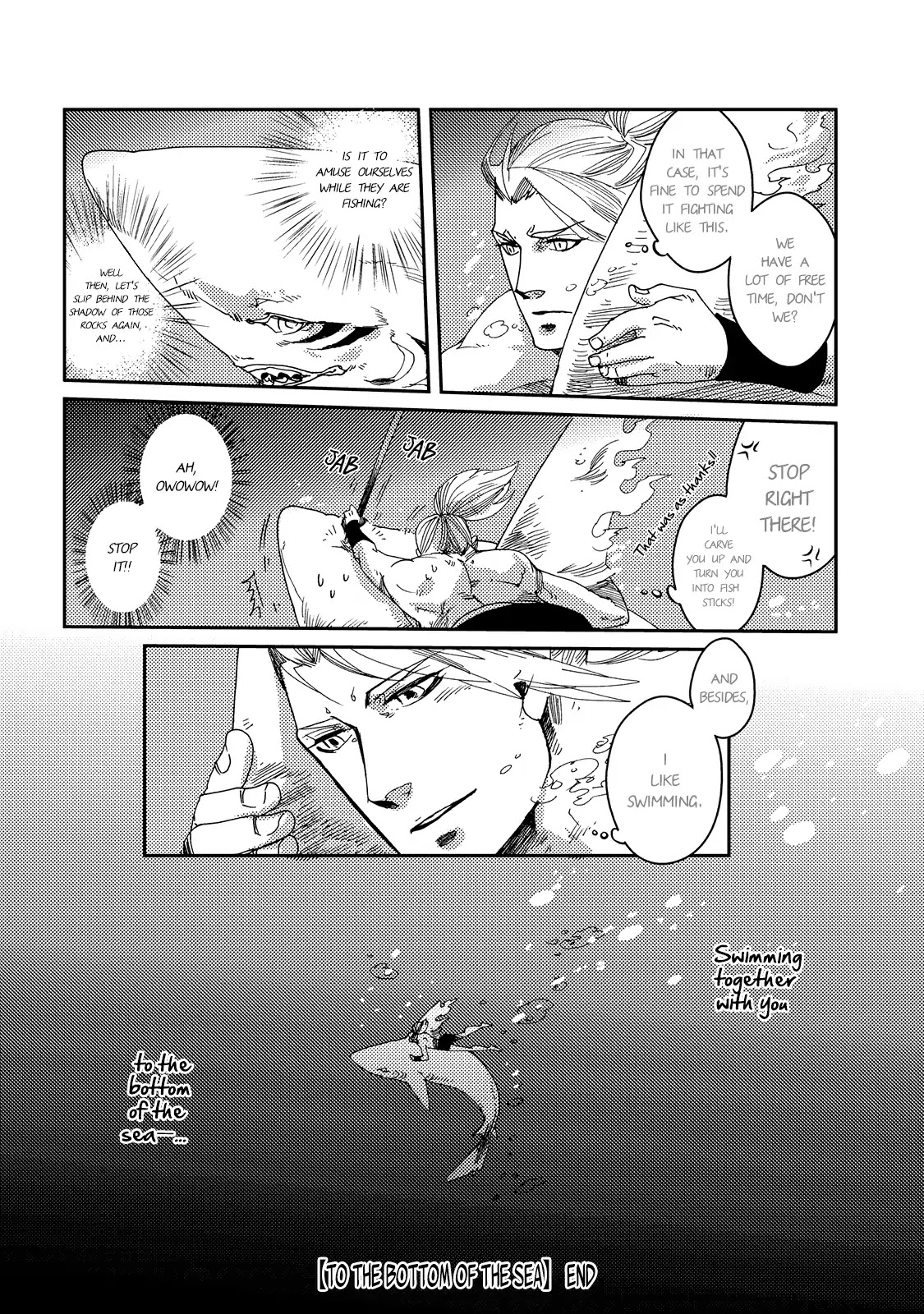 Otogi (Hayate Kuku) Chapter 2 page 33 - Chapter 2: To The Bottom Of The Sea