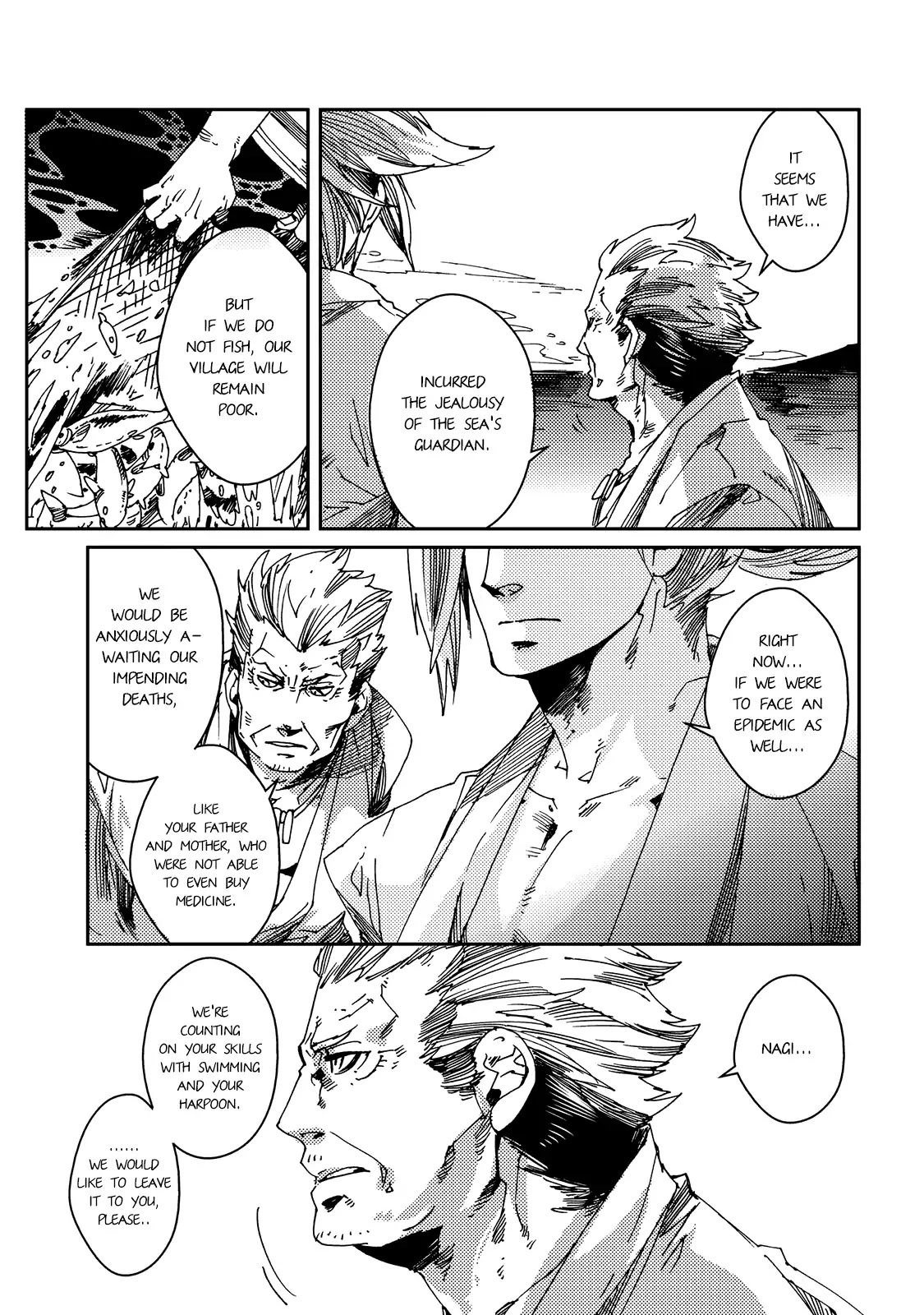 Otogi (Hayate Kuku) Chapter 2 page 6 - Chapter 2: To The Bottom Of The Sea