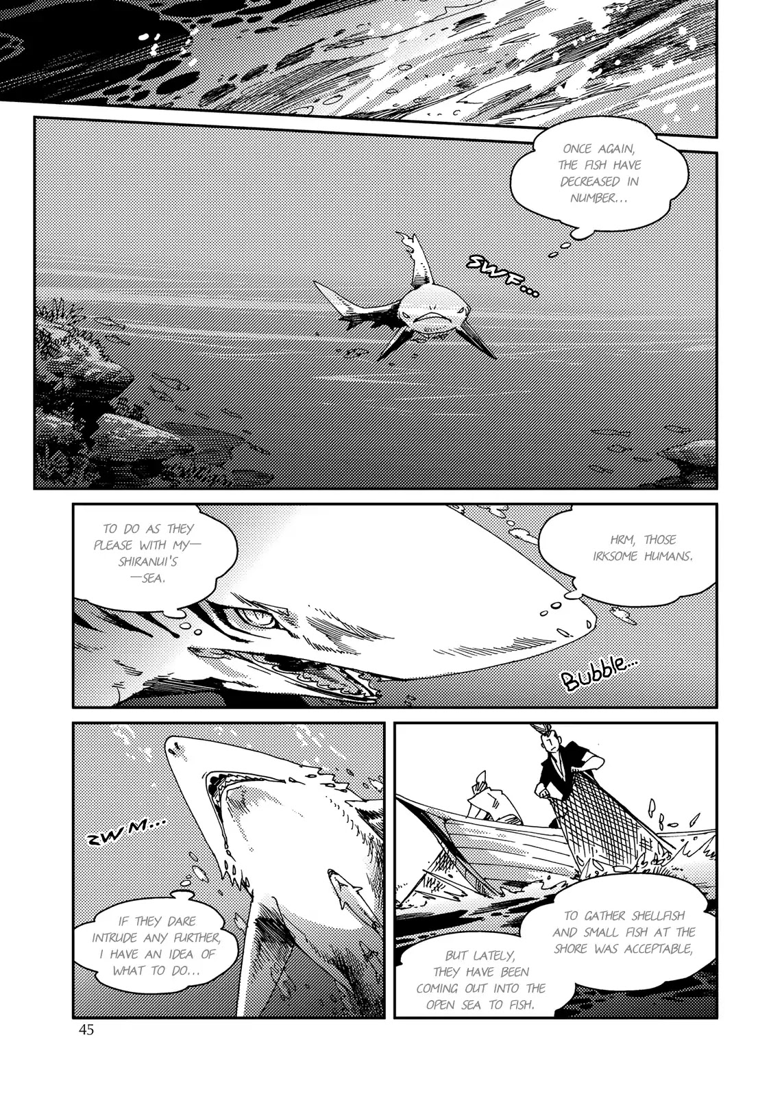 Otogi (Hayate Kuku) Chapter 2 page 8 - Chapter 2: To The Bottom Of The Sea