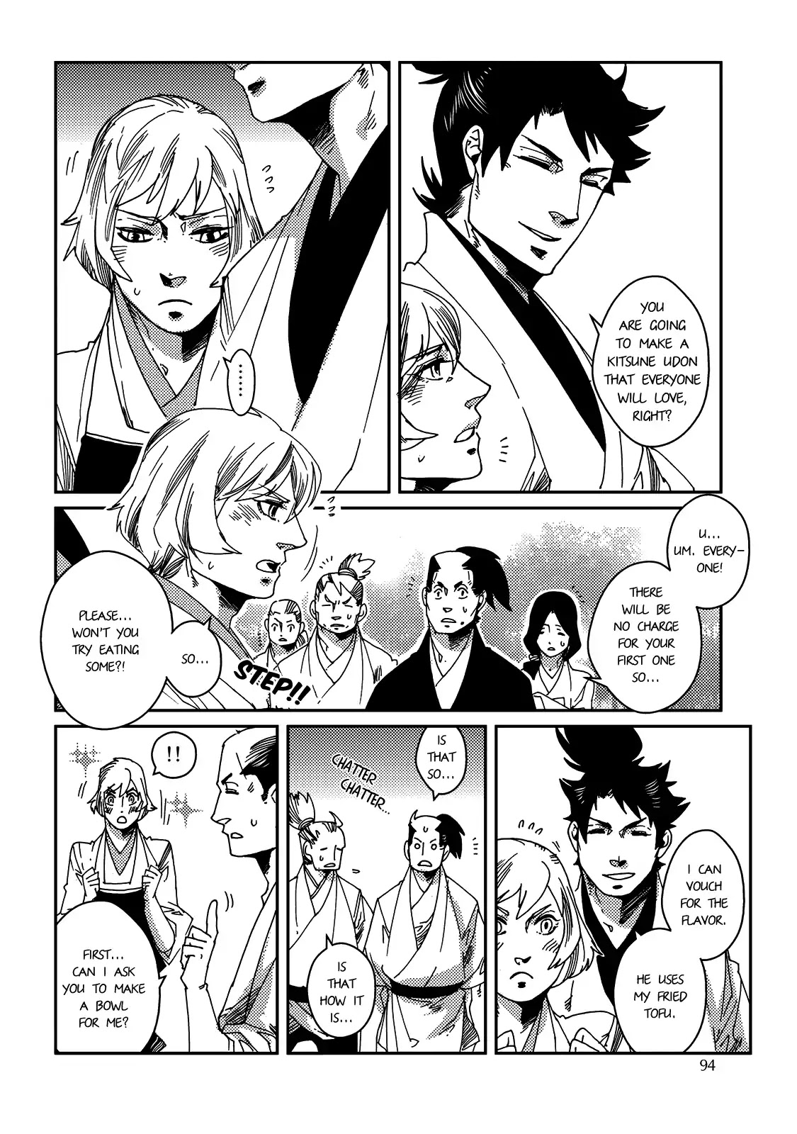 Otogi (Hayate Kuku) Chapter 3 page 23 - Chapter 3: The Kitsune's Udon
