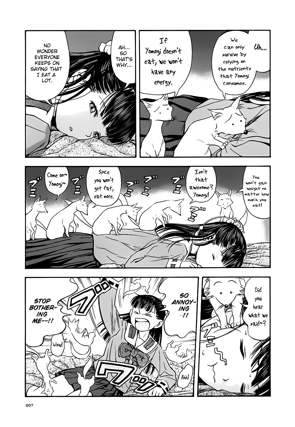 Otogi Matsuri Chapter 38 page 10 - Chapter 38: Ability to See Ghosts