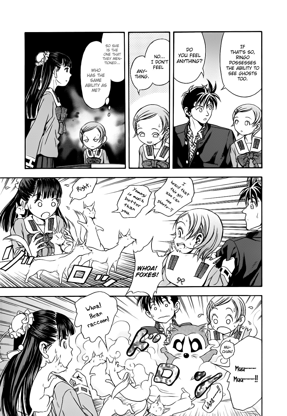 Otogi Matsuri Chapter 38 page 28 - Chapter 38: Ability to See Ghosts