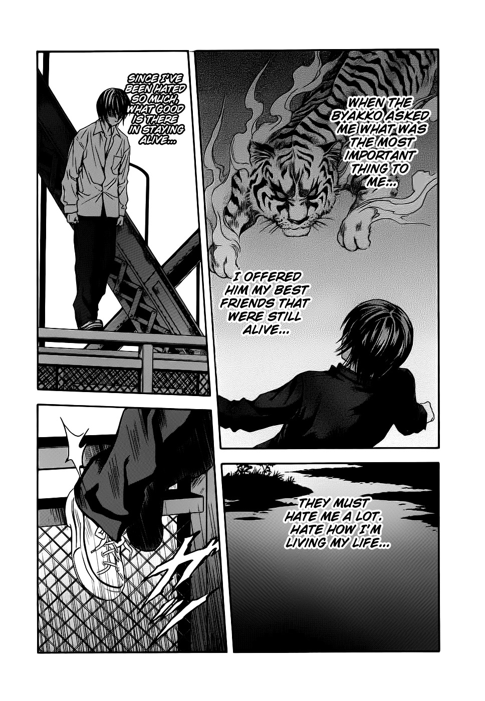 Otogi Matsuri Chapter 43 page 14 - Chapter 43: Byakko's Curse