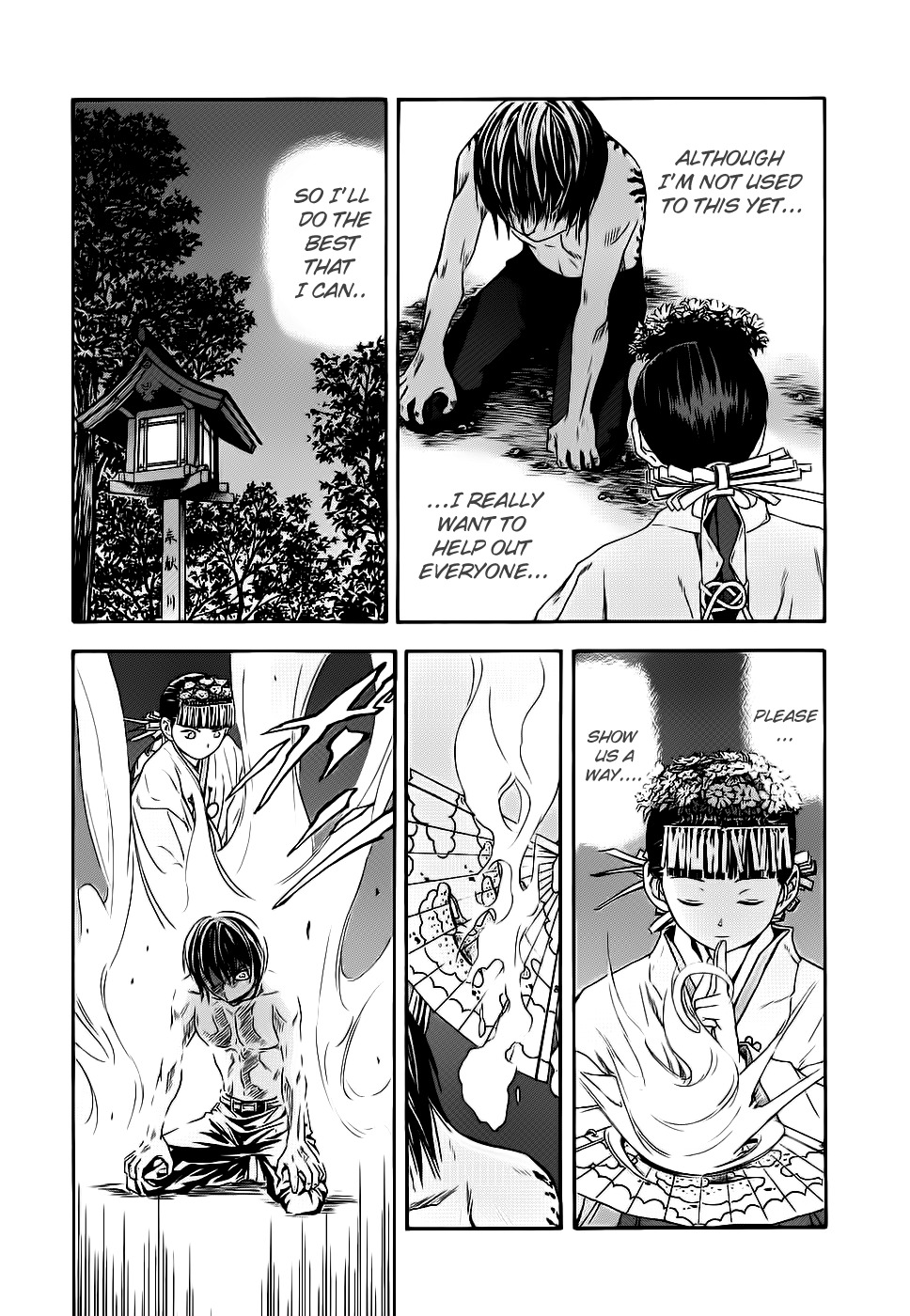 Otogi Matsuri Chapter 43 page 18 - Chapter 43: Byakko's Curse