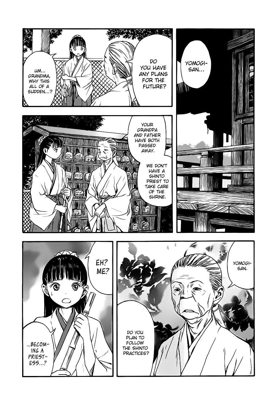 Otogi Matsuri Chapter 43 page 3 - Chapter 43: Byakko's Curse