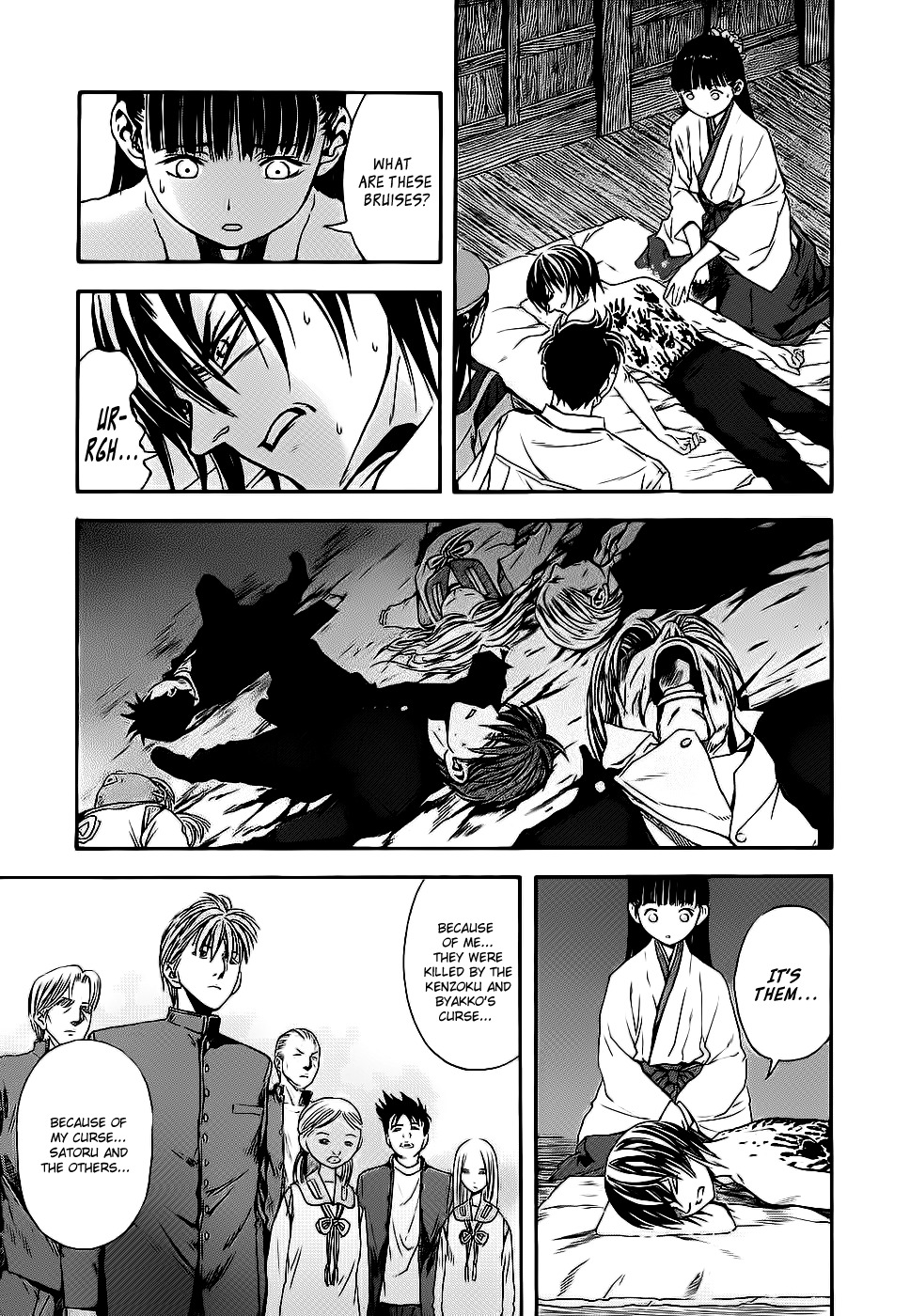 Otogi Matsuri Chapter 43 page 5 - Chapter 43: Byakko's Curse