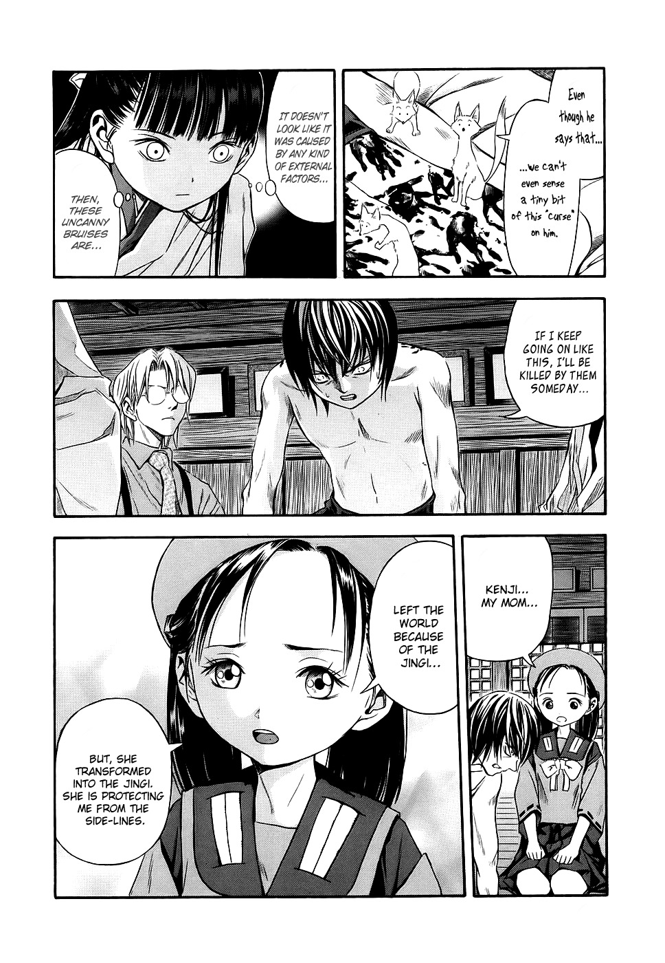 Otogi Matsuri Chapter 43 page 6 - Chapter 43: Byakko's Curse