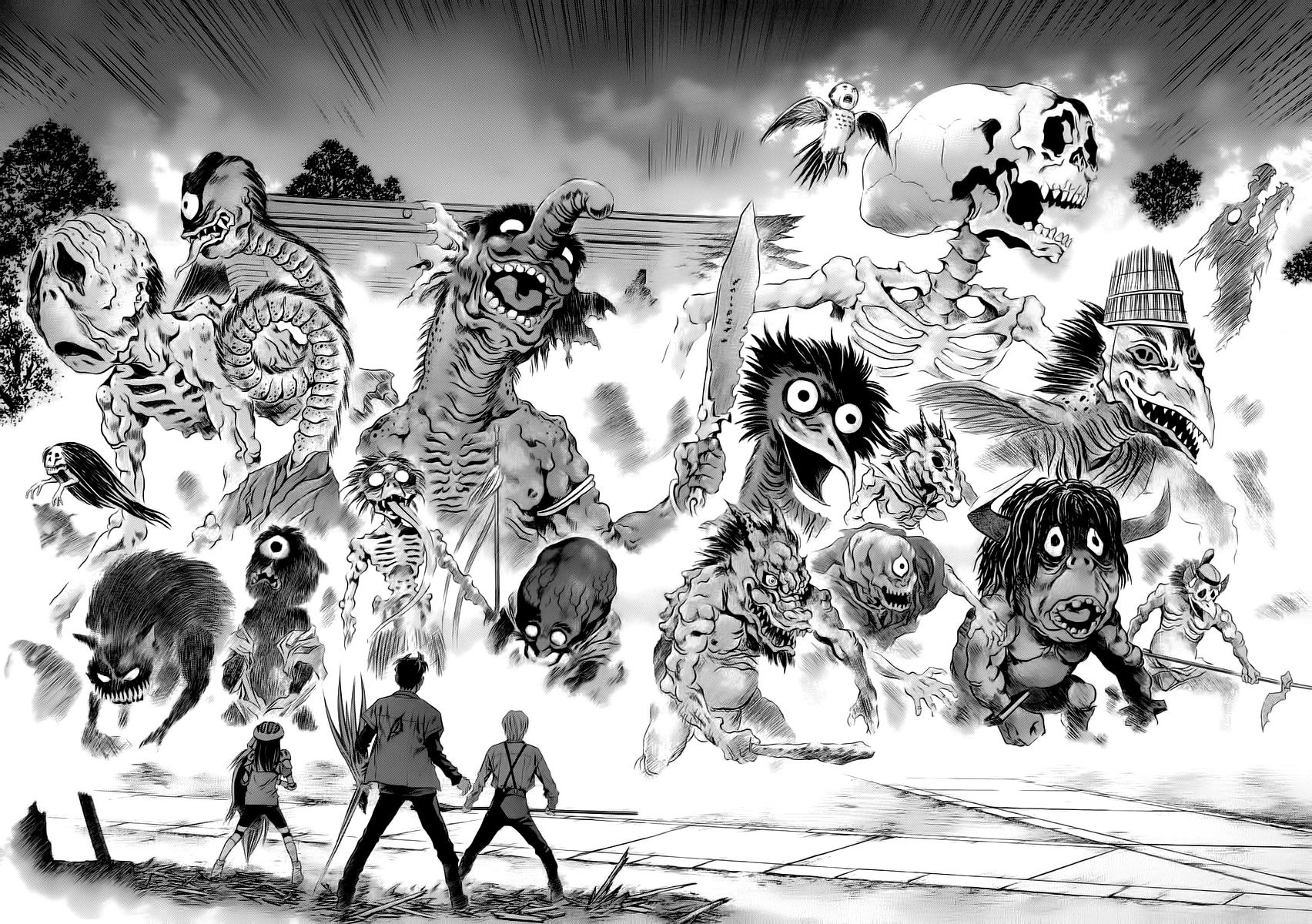 Otogi Matsuri Chapter 62 page 23 - Chapter 62: Night Strolling of a Hundred Ghosts