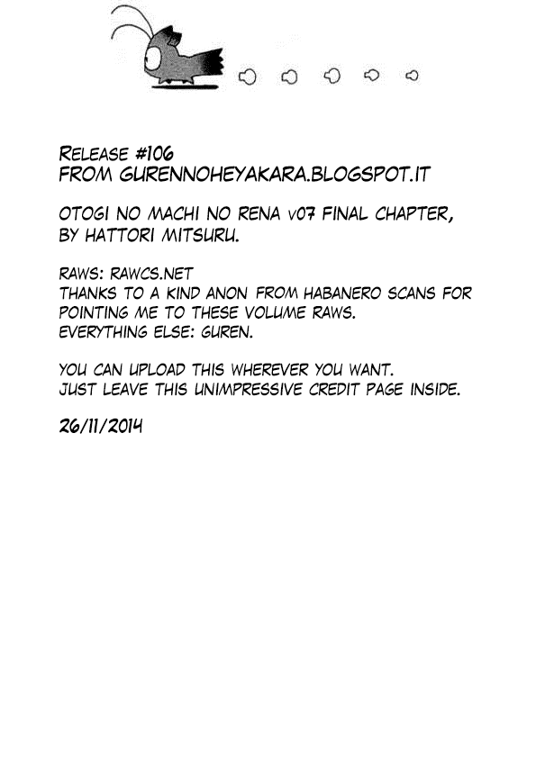 Otogi no Machi no Rena Chapter 60 page 39 - Chapter 60 [END]