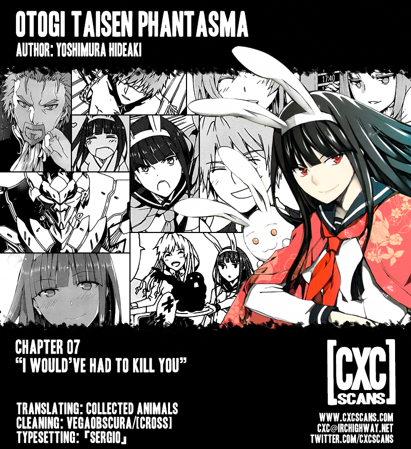 Otogi Taisen Fantasma Chapter 7 page 1 - Chapter 7 : "I would've had to kill you"