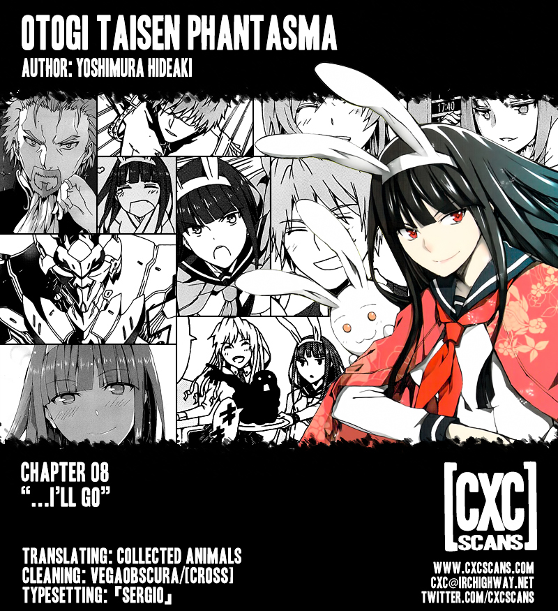 Otogi Taisen Fantasma Chapter 8 page 1 - Chapter 8 : "...I'll Go"