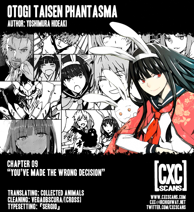 Otogi Taisen Fantasma Chapter 9 page 1 - Chapter 9 : "You've Made the Wrong Decision"