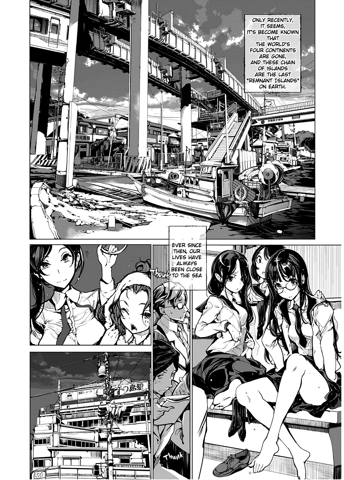 Otohime Diver Chapter 1 page 8 - Chapter 1