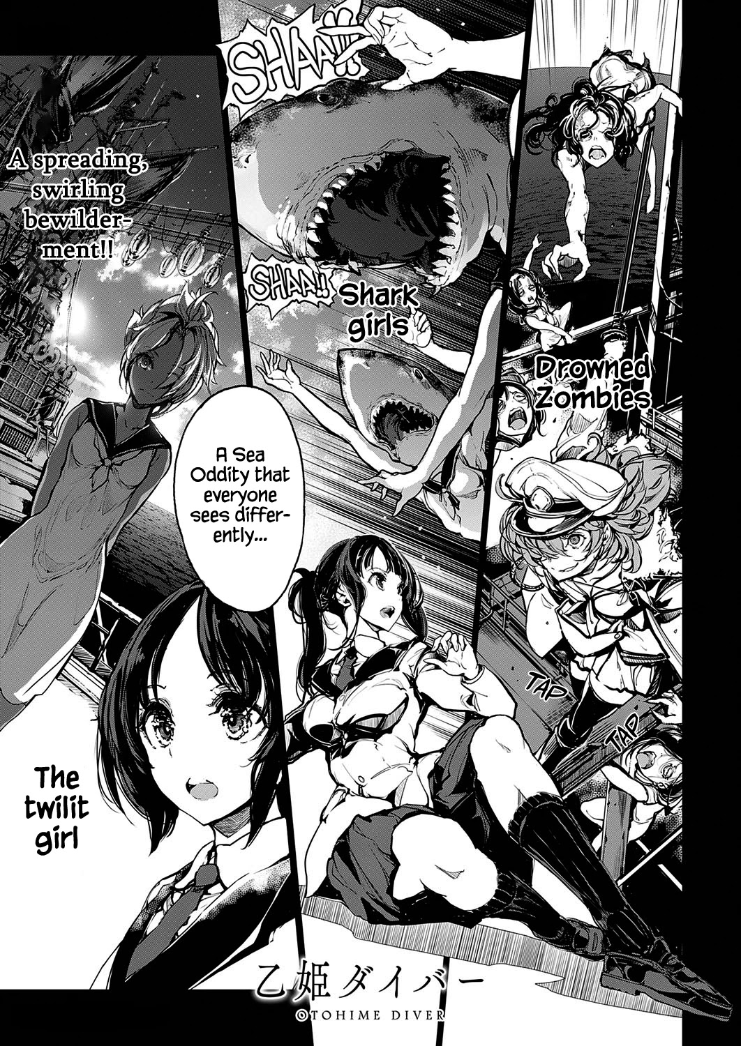 Otohime Diver Chapter 13 page 1 - Chapter 13