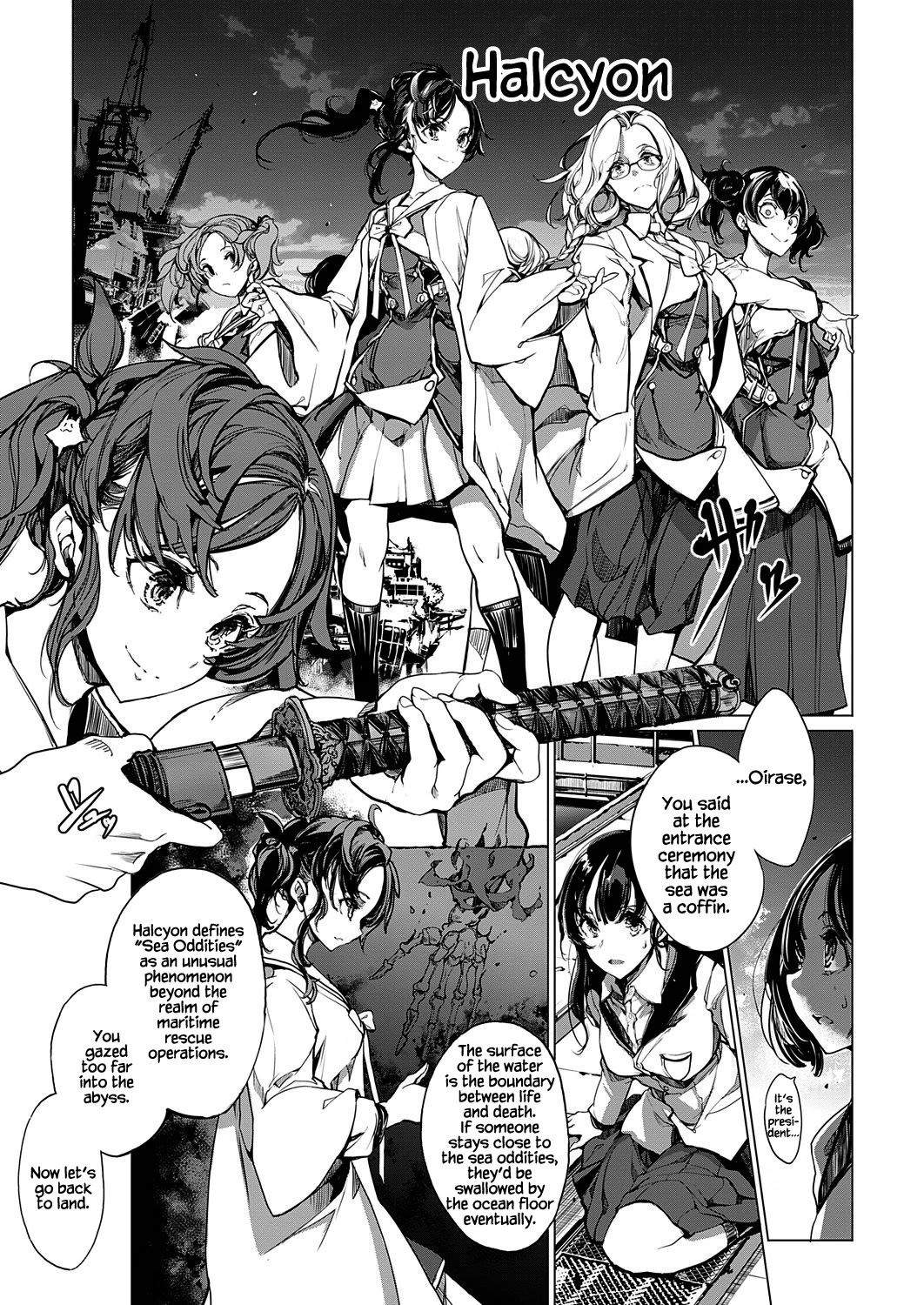 Otohime Diver Chapter 14 page 5 - Chapter 14
