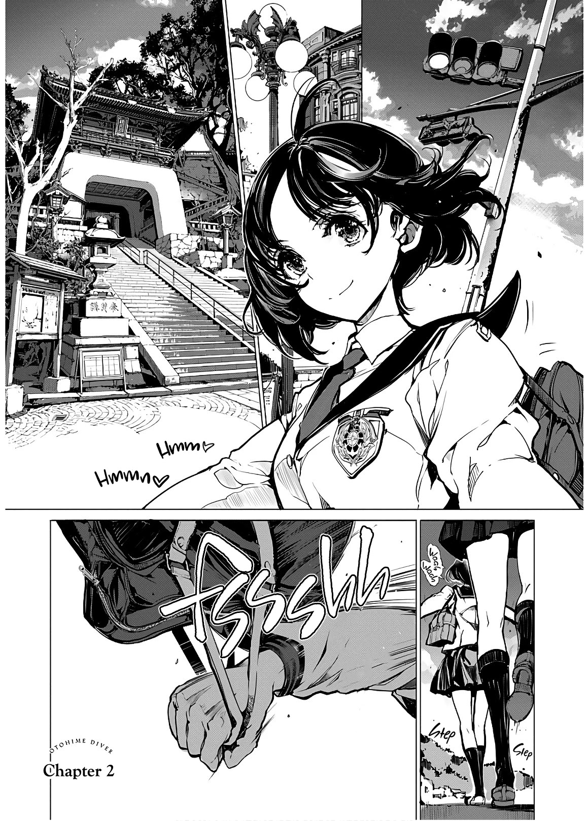 Otohime Diver Chapter 2 page 1 - Chapter 2
