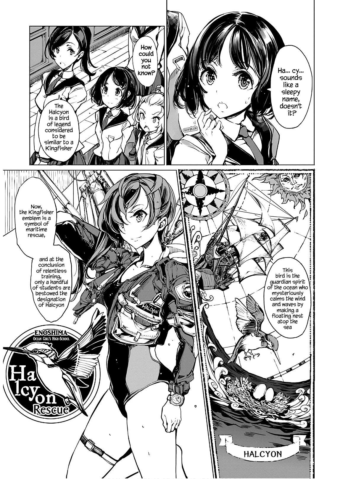 Otohime Diver Chapter 4 page 5 - Chapter 4
