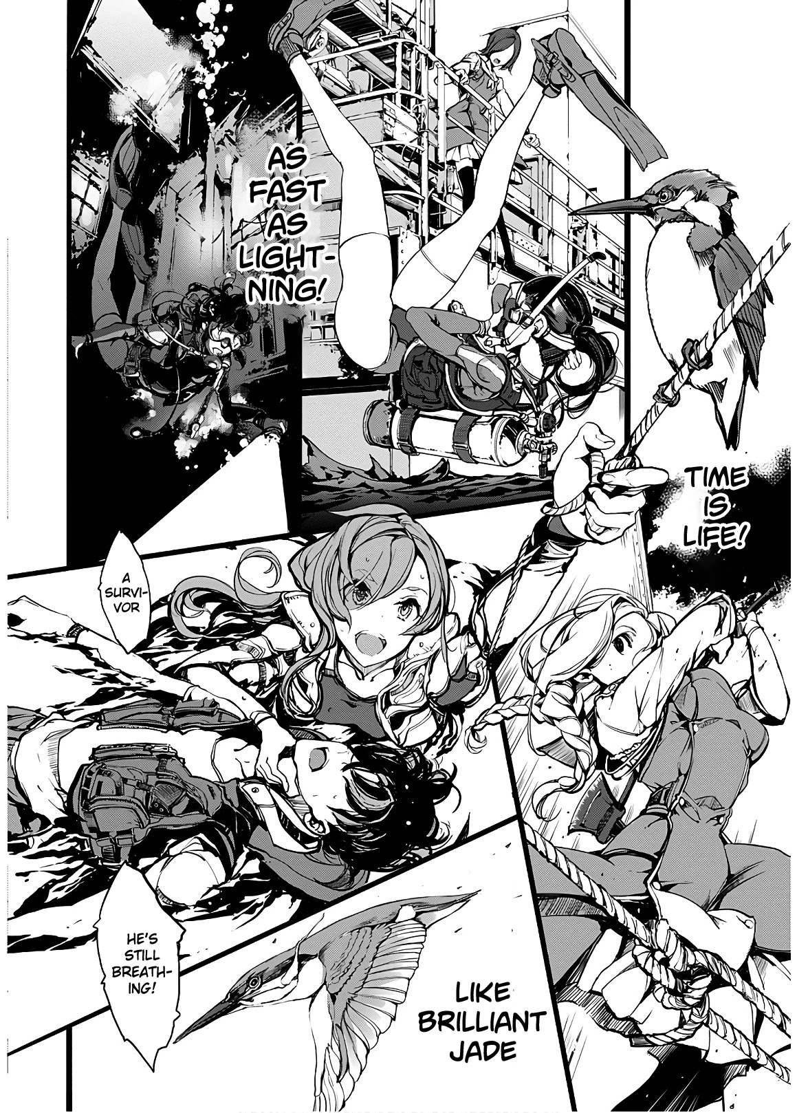 Otohime Diver Chapter 4 page 6 - Chapter 4
