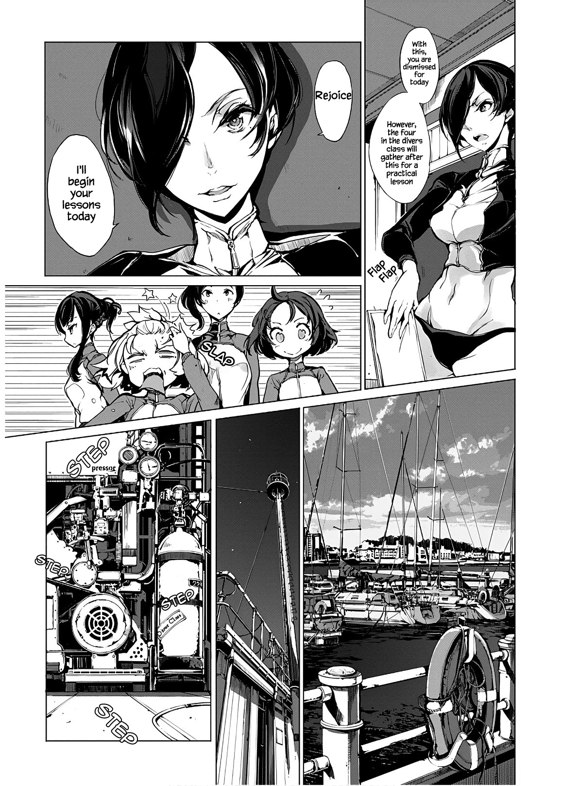 Otohime Diver Chapter 5 page 11 - Chapter 5