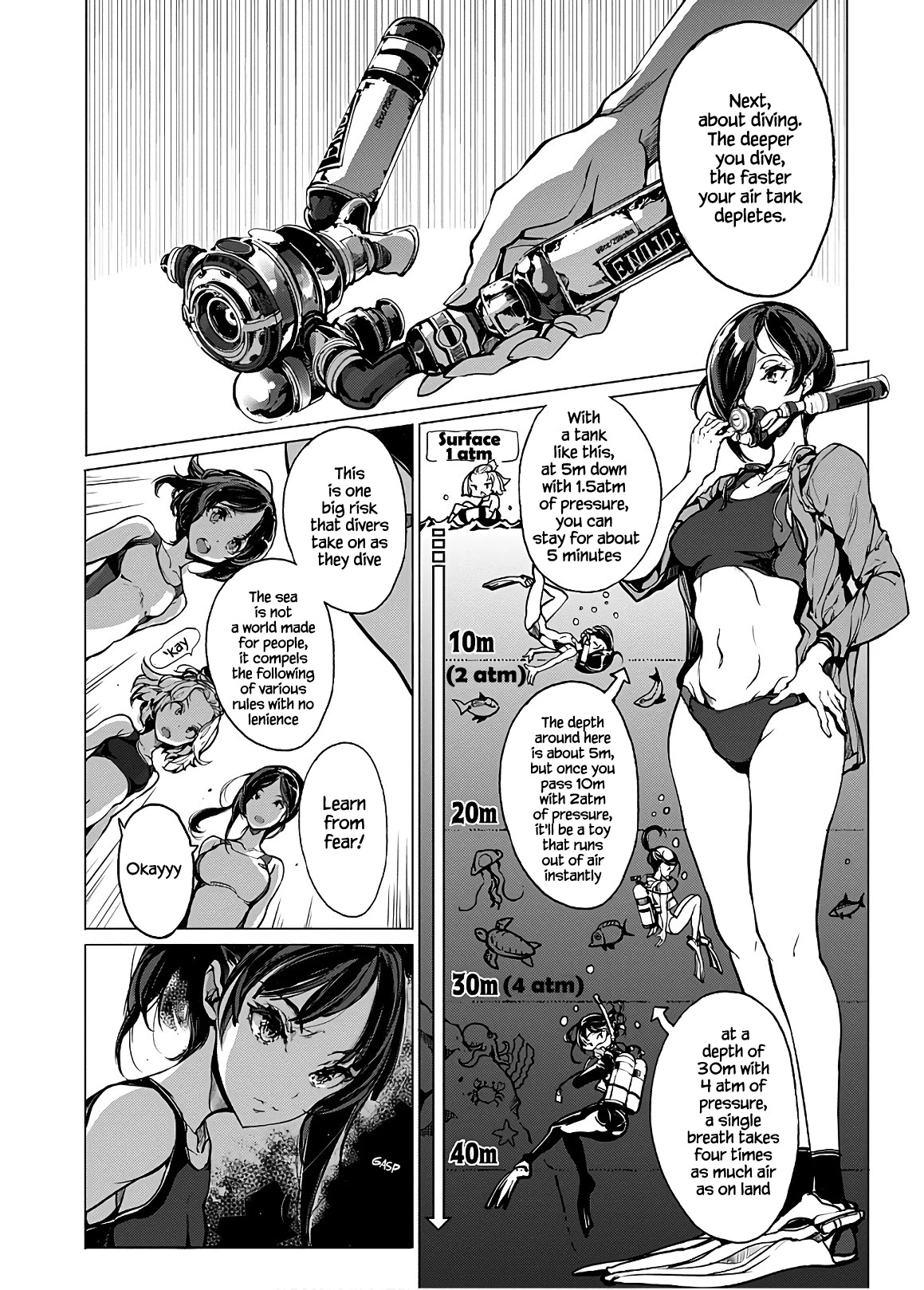 Otohime Diver Chapter 5 page 22 - Chapter 5