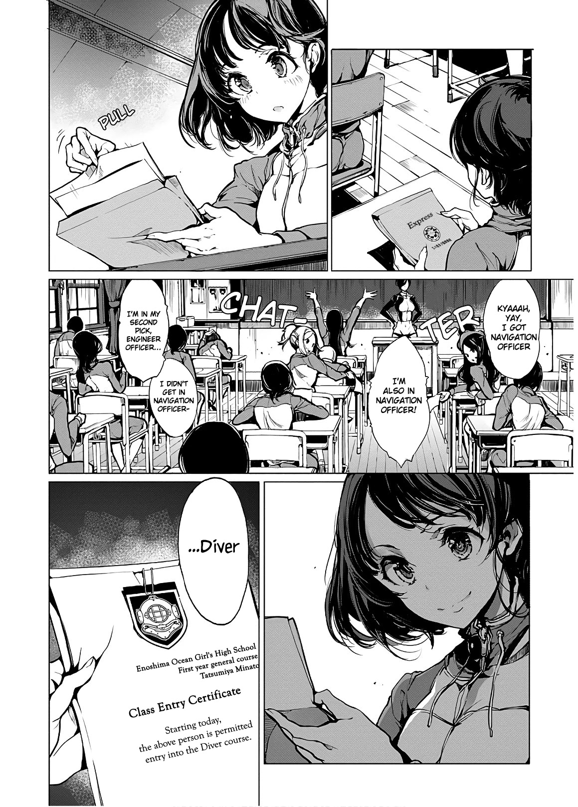 Otohime Diver Chapter 5 page 4 - Chapter 5