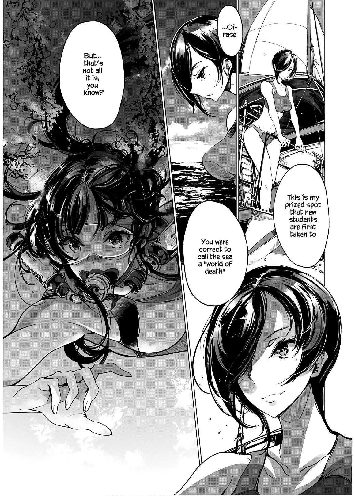 Otohime Diver Chapter 6 page 1 - Chapter 6