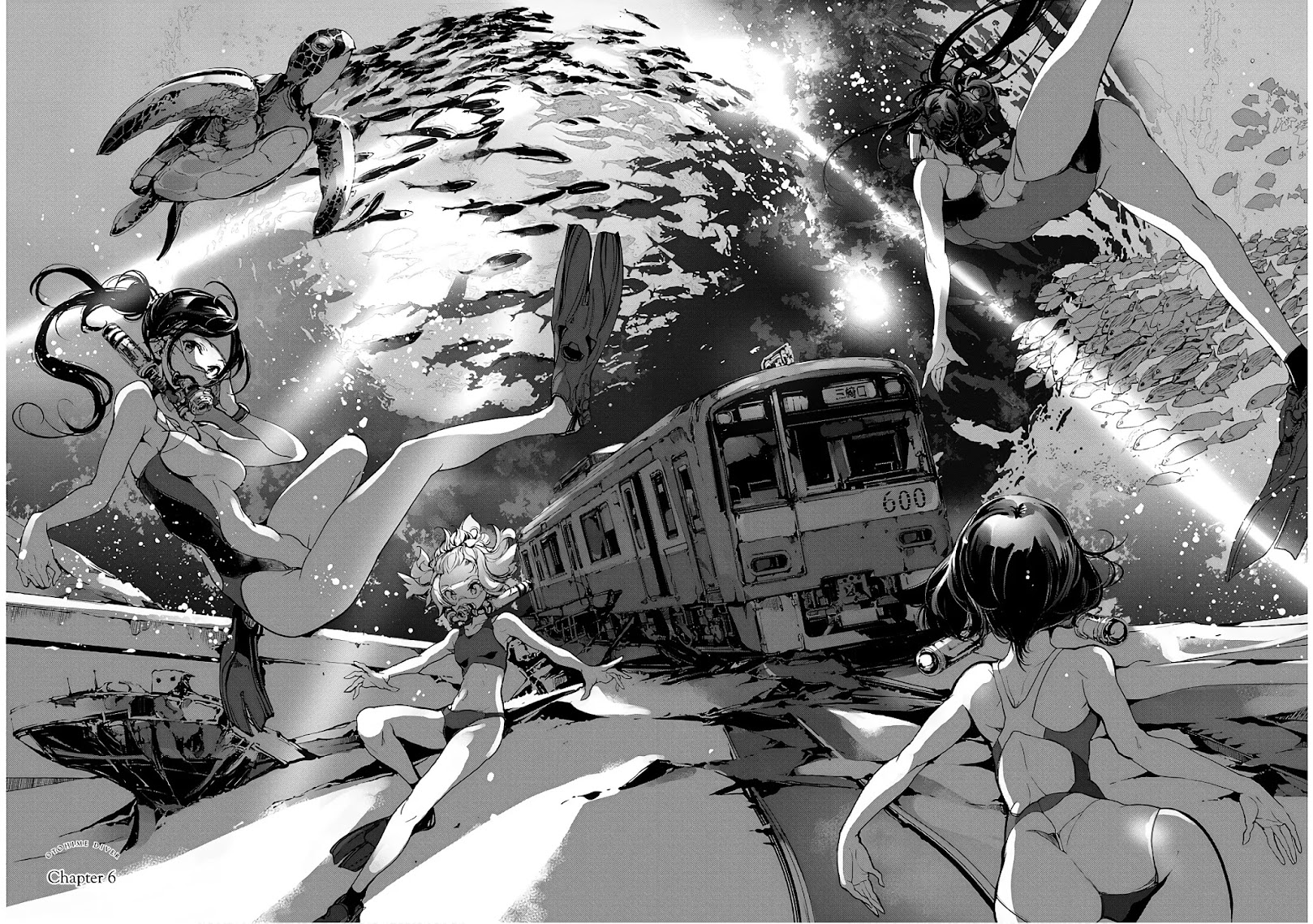 Otohime Diver Chapter 6 page 2 - Chapter 6