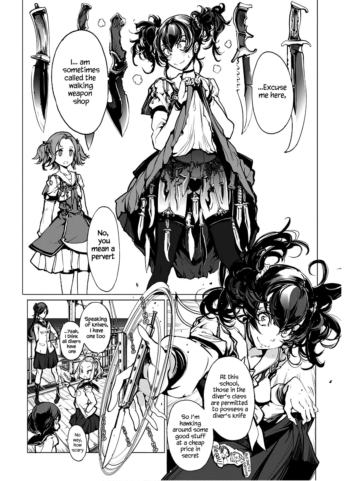 Otohime Diver Chapter 7 page 11 - Chapter 7
