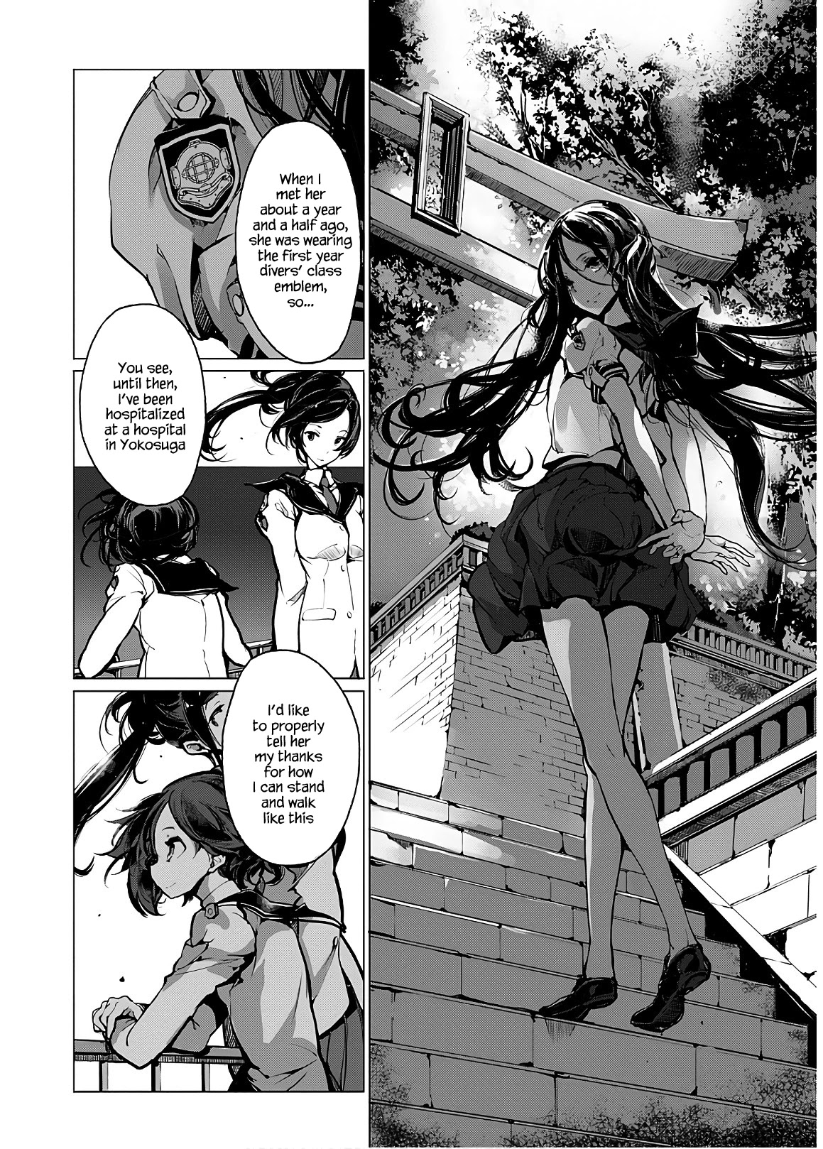 Otohime Diver Chapter 7 page 4 - Chapter 7